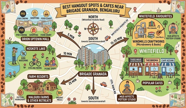 Best Hangout Spots and Cafes Near Brigade Granada - A Lifestyle Guide