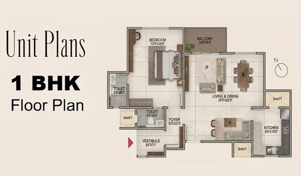 Brigade Granada Unit Variants - 1, 2, 3 & 4 BHK Floor Plan Configurations