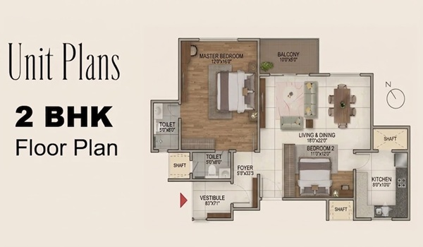 Brigade Granada Unit Variants - 1, 2, 3 & 4 BHK Floor Plan Configurations