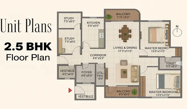 Brigade Granada Floor Plan